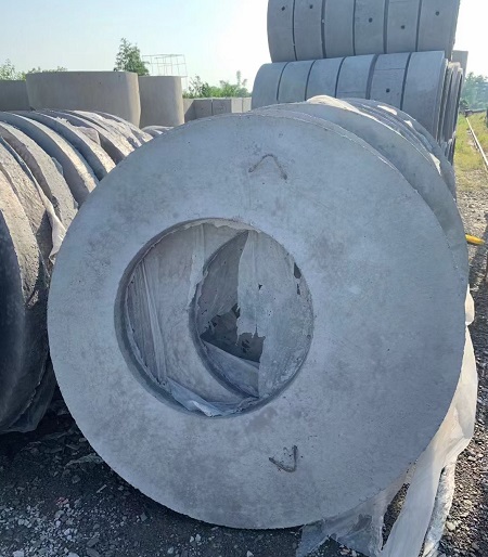 預制檢查井圖片，檢查井預制底板圖片，預制檢查井安裝圖片