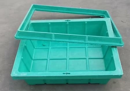 凹槽樹脂方形井蓋圖片